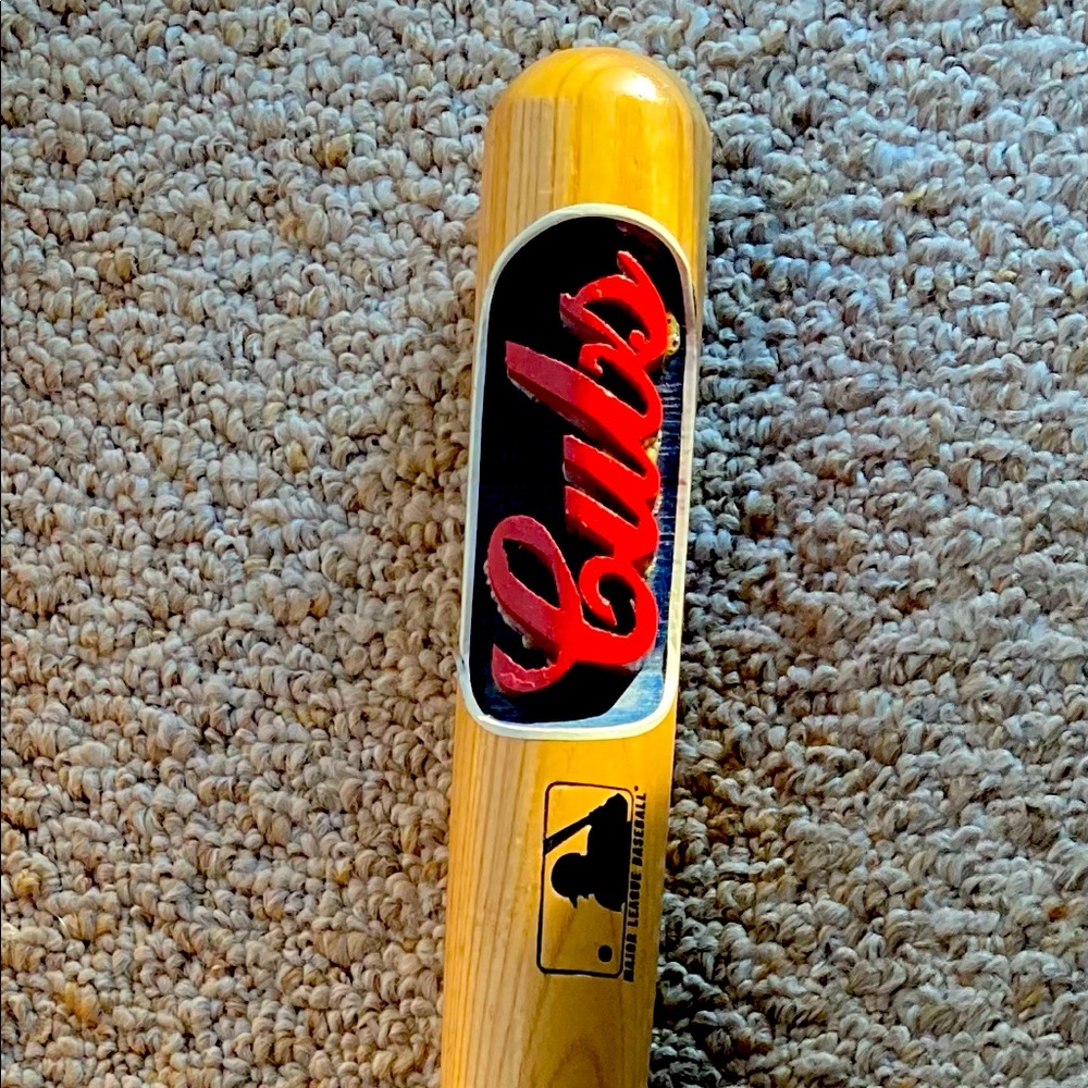 Chicago Cubs custom bat (decor)